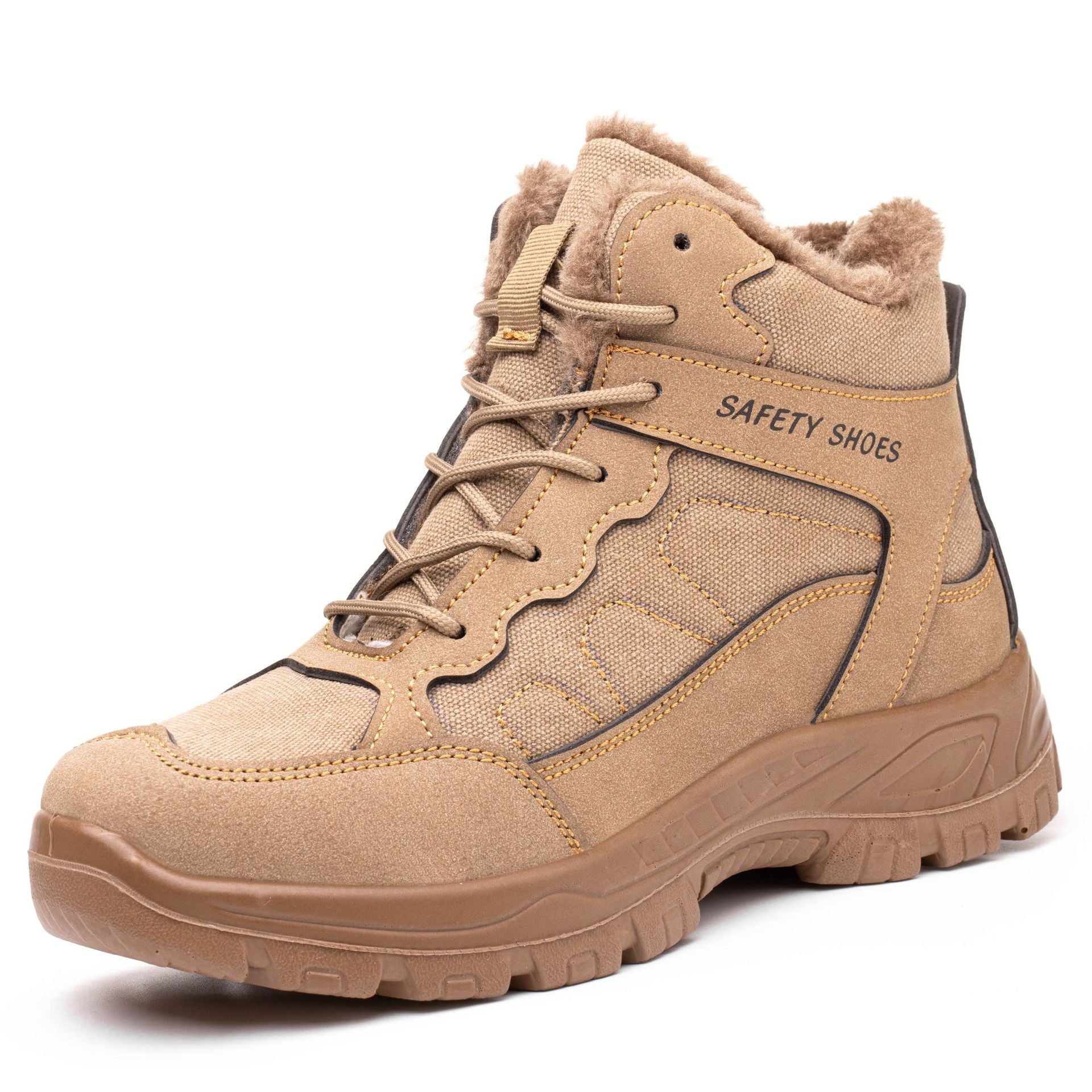 Boots winter protective steel toe