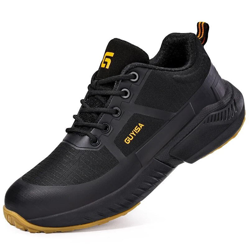 Men's electrician shoes, steel toe, kevlar midsole, anti-puncture with 10KV insulation